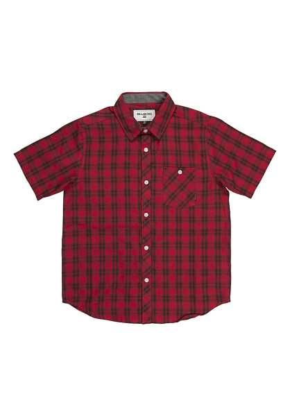 Billabong All Day Check - Rosso Bambini Estate Shirts (K1450)